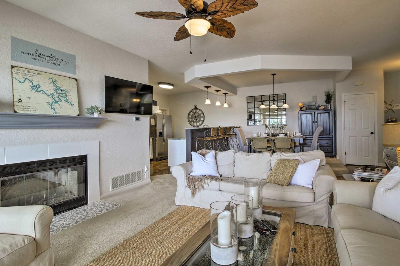 Townhouse With Shared Dock On Lake Of The Ozarks! Eksteriør billede